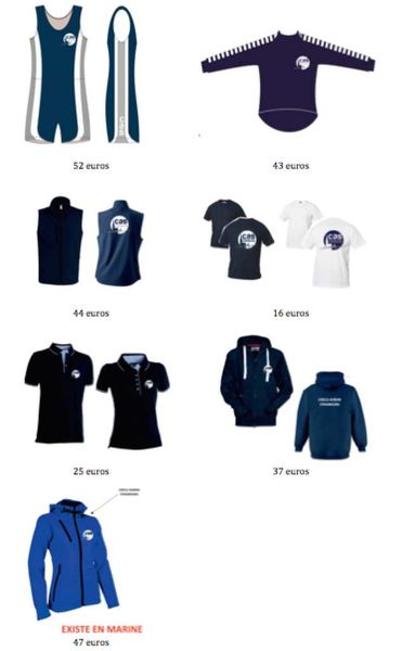 Commande de vêtements CAS