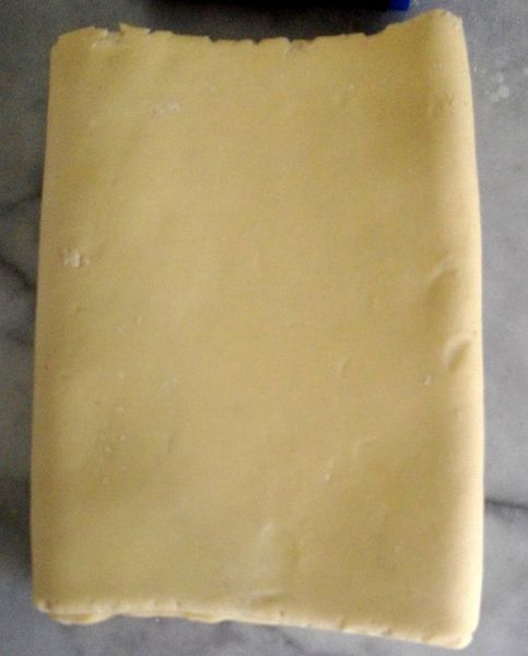 Pâte feuilletée inversée