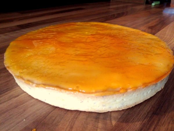 tarte à l'orange