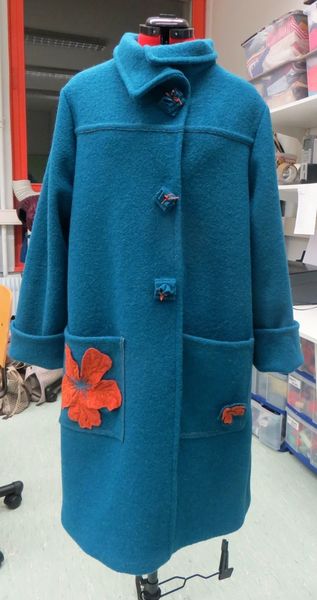 manteau laine bouillie
