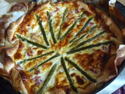 Quiche asperges et Jambon