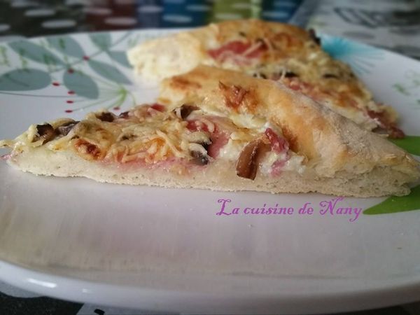 Pâte à pizza délicieuse