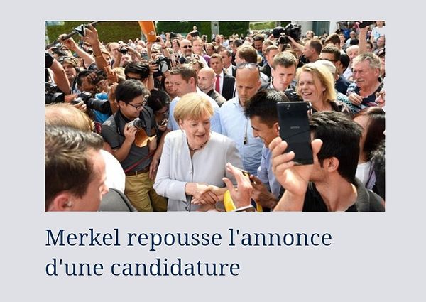 "MERKEL WEG"! MERKEL DEHORS ! LAME DE FOND ELECTORALE POPULISTE DANS LE MECKLEMBOURG!