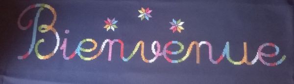 Joyeux "Bienvenue"