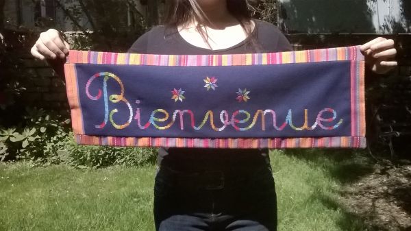 Le bienvenue terminé