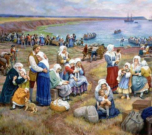 Le 28 juillet 1755, signature de la déportation des Acadiens.