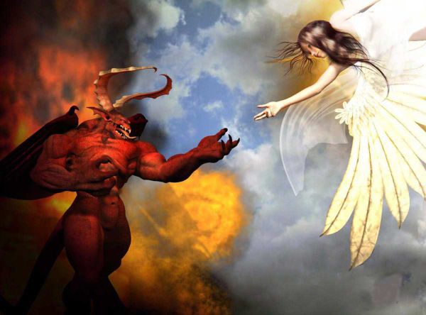 Anges et démons.