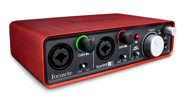 Focusrite Scarlet 2i2... rouge torride !