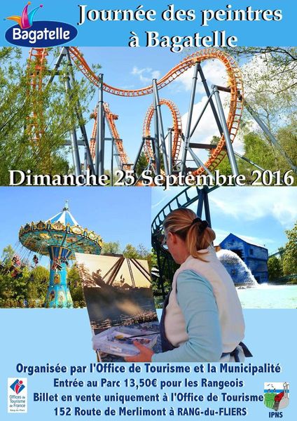 JOURNEE DES PEINTRES...à BAGATELLE...le 25 SEPTEMBRE...