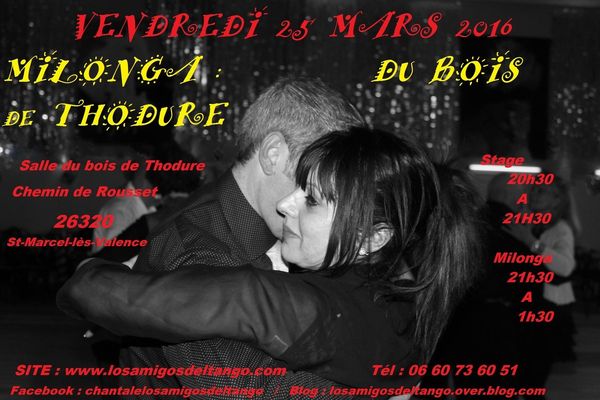 VENDREDI 25 MARS 2016