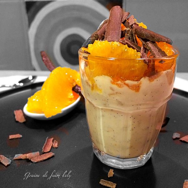 Riz au lait de coco et vanille bourbon