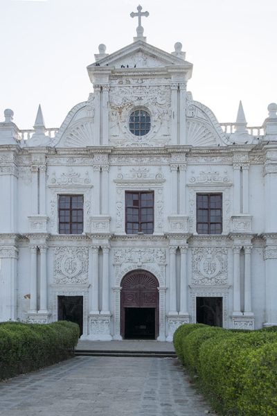 A Diu, une église de style baroque