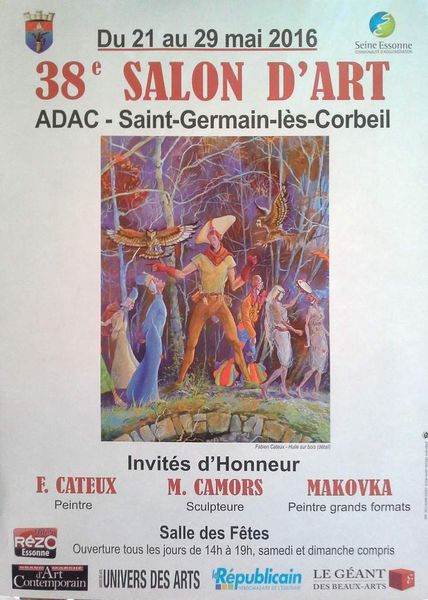38e salon d'art de Saint-Germain-lès-Corbeil