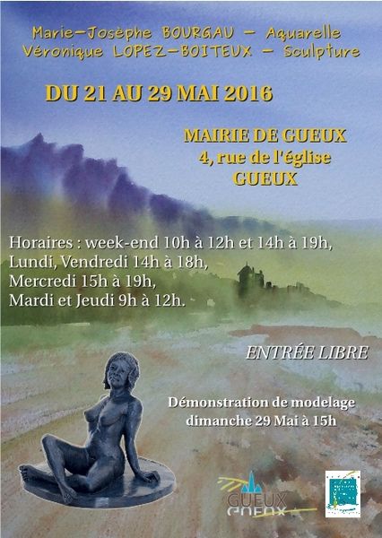 Aquarelles et sculptures à Gueux