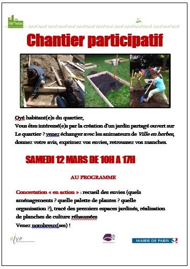 chantier participatif - jardin'Fauremidable