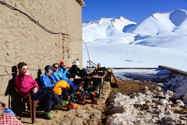 Maroc - ski de randonnée au M'Goun