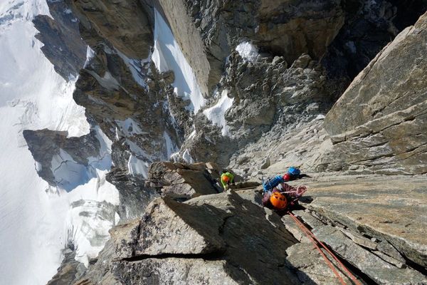 Aiguille du Diable au Mont Blanc du Tacul