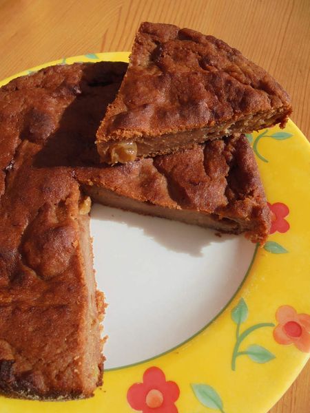 Gâteau chocolat banane sans gluten, sans oeuf