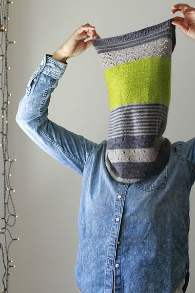 3 color cashmere cowl de Joji Locatelli