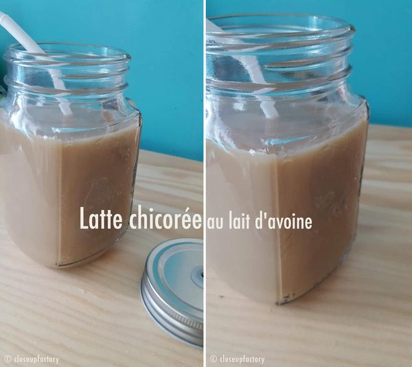 Recette du latte chicorée au lait d'avoine par Alfafa