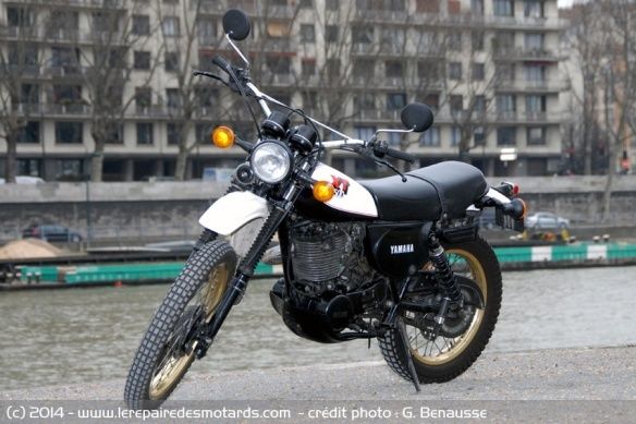 La Yamaha XT 500 a 40 ans