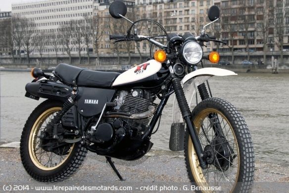 La Yamaha XT 500 a 40 ans