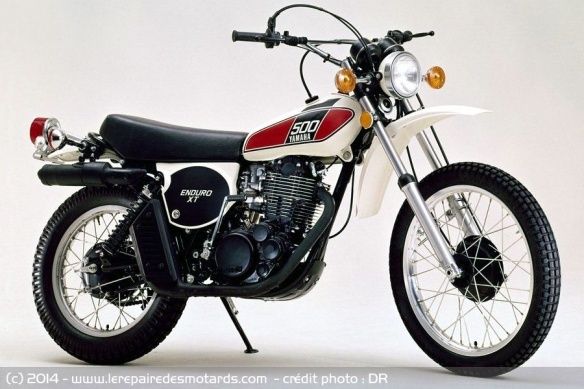 La Yamaha XT 500 a 40 ans