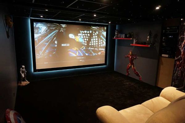 La salle de ciné des super-héros