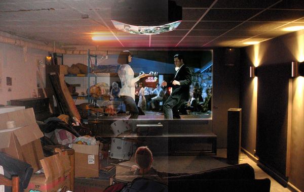 Comment transformer un garage en salle de cinéma ?