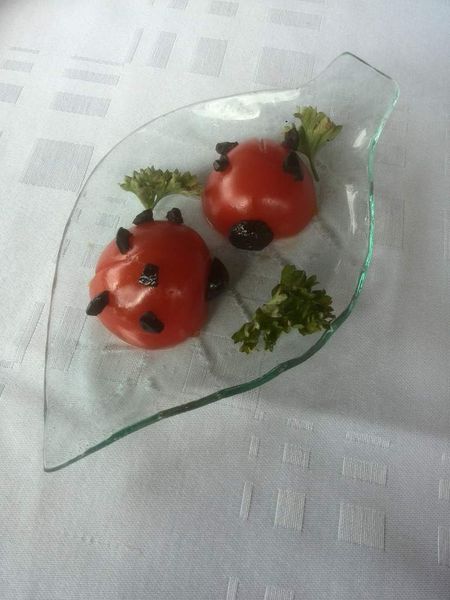 Tomates: déco de table bucolique à croquer