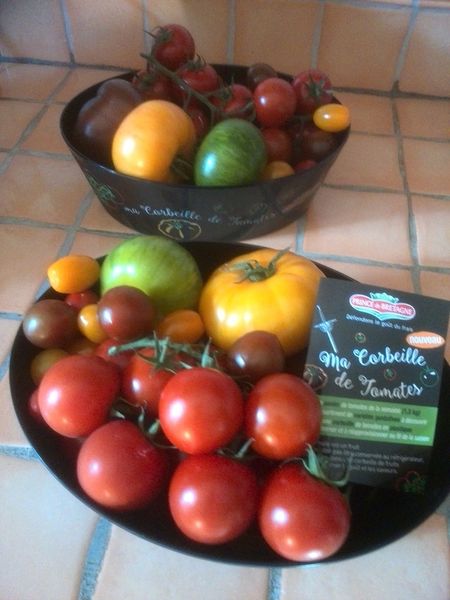 Tomates: déco de table bucolique à croquer
