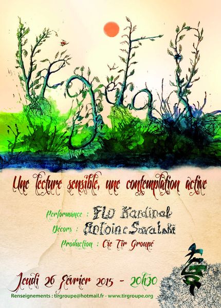// Sortie de Résidence // Cie Tir Groupé // Jeudi 26 Février 2015