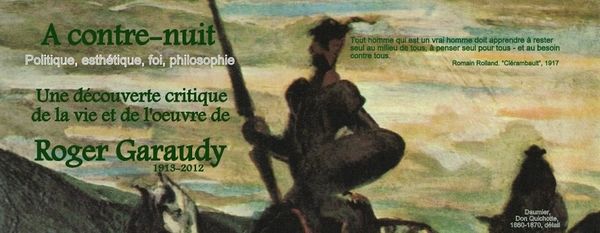 QUI SERA TON DIEU ? (ROGER GARAUDY)- REEDITION
