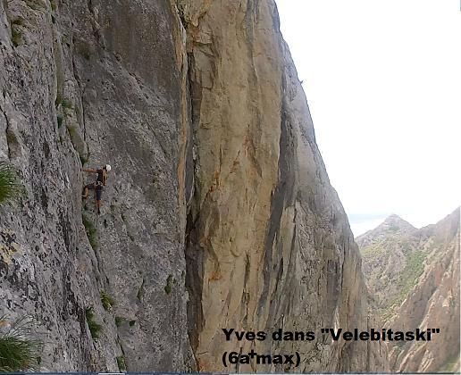 Escalades en Croatie