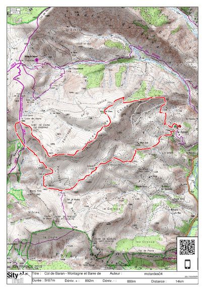 Un week-end ensoleillé dans le massif des Monges