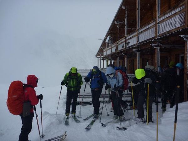 Stage initiateur ski de randonnée 2016