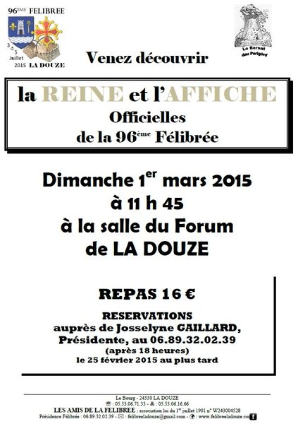 Présentation Reine et Affiche