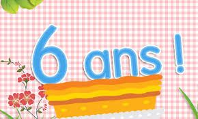 6 ANS de blog!