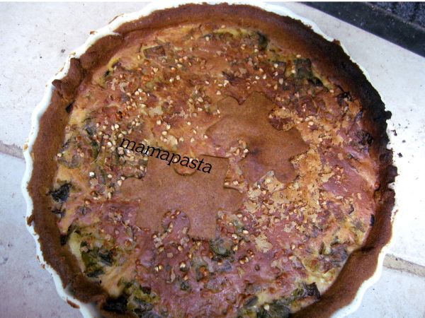 tarte végétale poireaux