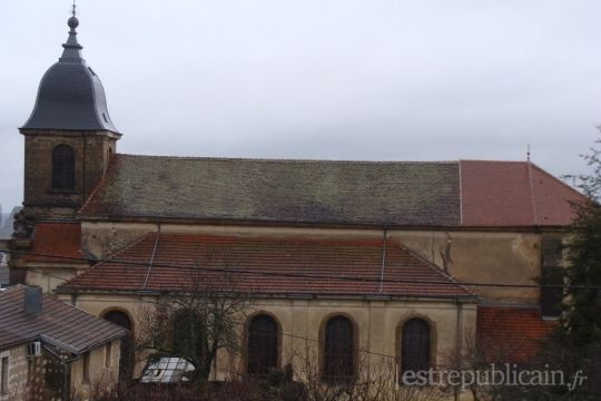 Etat des travaux de l'église et de la souscription