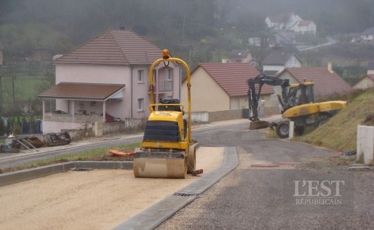 Travaux avenue de Gefell