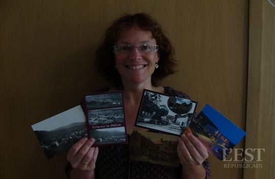 Vente de cartes postales