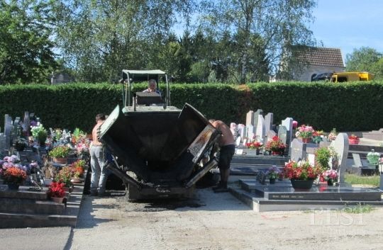 Des travaux durant l'été