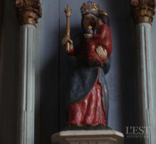 La vierge et l'enfant de retour