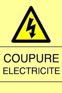 Coupures d'électricite