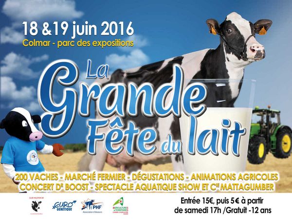 "Du beau, du bon, du bon lait" - Aquatique Show International et Cie Mattagumber - COLMAR - Parc expo - 18 et 19 juin 2016