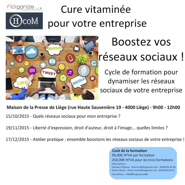 Formation : Boostez les réseaux sociaux de votre entreprise