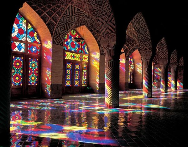 Mosquée Molk Shiraz, Iran