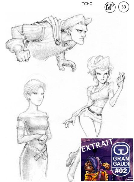 Extrait du fanzine Gran Gaudi n°02