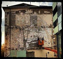 Archéologie du futur, Vhils attaque les murs.